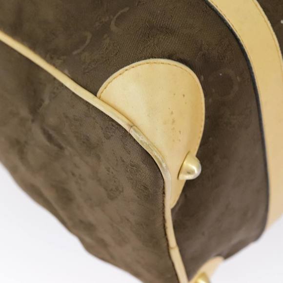 CELINE C saluki Hand Bag Canvas Brown Auth 99417 - Picture 16 of 16